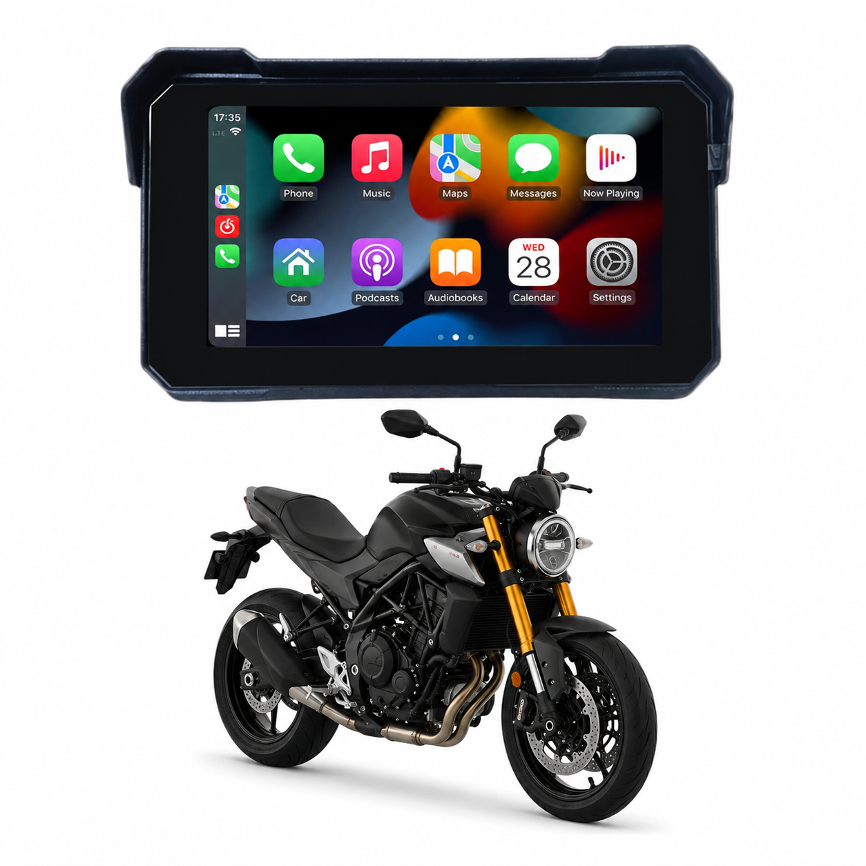 Home alien 5"smart bikes screen